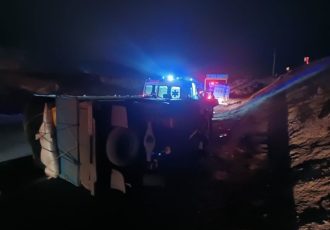 پنج مصدوم در تصادف شبانه در محور تبریز پنج مصدوم در تصادف شبانه در محور تبریز