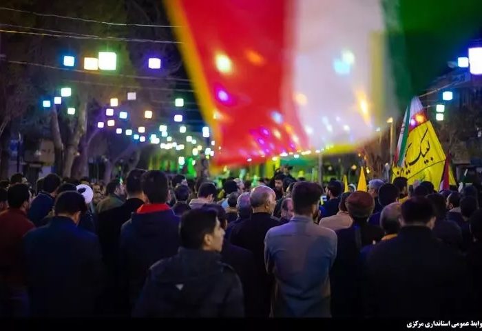 در پی حمله به ساختمان کنسولگری ایران در دمشق؛ خروش شبانه‌ی مردم اراک در محکومیت جنایت‌های رژیم صهیونیستی