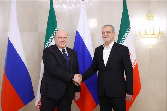 پزشکیان با نخست وزیر روسیه دیدار کرد پزشکیان با نخست وزیر روسیه دیدار کرد