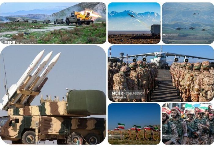 غُرش موشکهاو پهپادها در رزمایش پیامبر اعظم(ص) غُرش موشکهاو پهپادها در رزمایش پیامبر اعظم(ص)