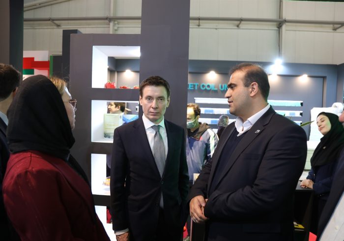 غرفه منطقه آزاد ارس در نمایشگاه اوراسیا میزبان سفرا و رایزنان اقتصادی غرفه منطقه آزاد ارس در نمایشگاه اوراسیا میزبان سفرا و رایزنان اقتصادی