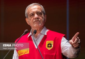 مراسم گرامیداشت روز آتشنشانی پزشکیان: به زانو در آوردن ملت ایران خواب و خیال است مراسم گرامیداشت روز آتشنشانی پزشکیان: به زانو در آوردن ملت ایران خواب و خیال است