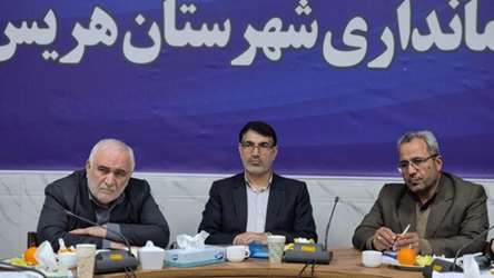 نشست ویژه بررسی مشکلات و توسعه شهرکها و نواحی صنعتی شهرستان هریس برگزار شد نشست ویژه بررسی مشکلات و توسعه شهرکها و نواحی صنعتی شهرستان هریس برگزار شد