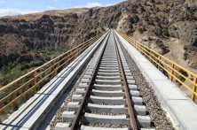 راه‌آهن میانه – اردبیل؛ فتح مسیرهای سخت با مهندسی ایرانی