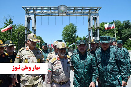 دیدار جانشین فرمانده انتظامی کشور و فرماندهان مرزبانی ایران و آذربایجان در مرز آستارا دیدار جانشین فرمانده انتظامی کشور و فرماندهان مرزبانی ایران و آذربایجان در مرز آستارا