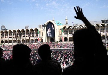 مراسم تشییع آقای شهید ایران در تهران