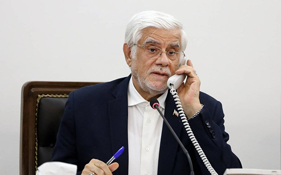 عارف بر پشتیبانی همهجانبه دولت از خط مقدم پایداری کشور تأکید کرد عارف بر پشتیبانی همهجانبه دولت از خط مقدم پایداری کشور تأکید کرد