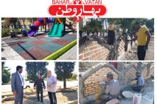 احداث پارک کودک در میدان بسیج خامنه در 15 روز جلوهای از عدالت فضایی و مدیریت جهادی شهری احداث پارک کودک در میدان بسیج خامنه در 15 روز جلوهای از عدالت فضایی و مدیریت جهادی شهری